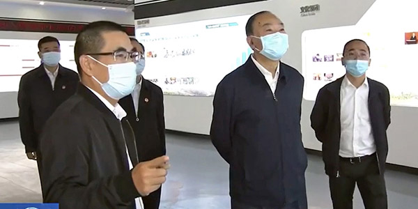 广东省委书记黄坤明到永乐高